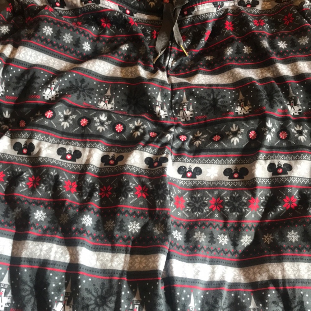 XL - Christmas Disney Parks PJ Pants - Brand New